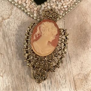 Vintage Cameo Brooch